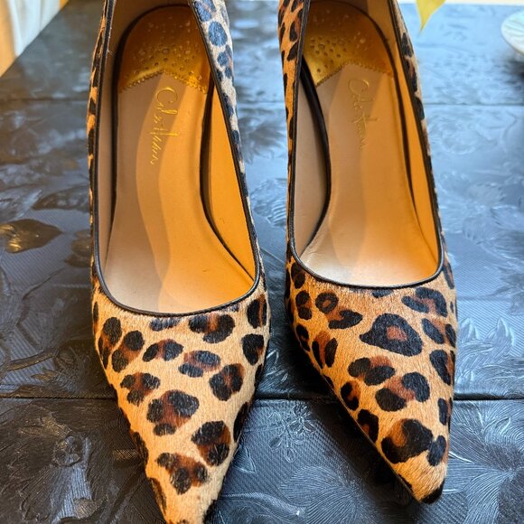 Cole Haan Brown Leather Heels – Size 8.5 - Picture 1 of 5